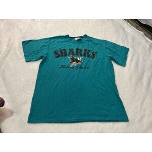 Vintage San Jose Sharks Shirt size L